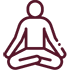 Meditative state of mind